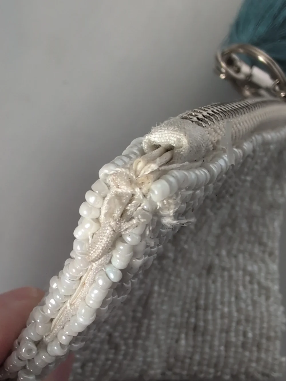 Sol & Mer Hand Beaded Fish Themed Zip Coin Purse